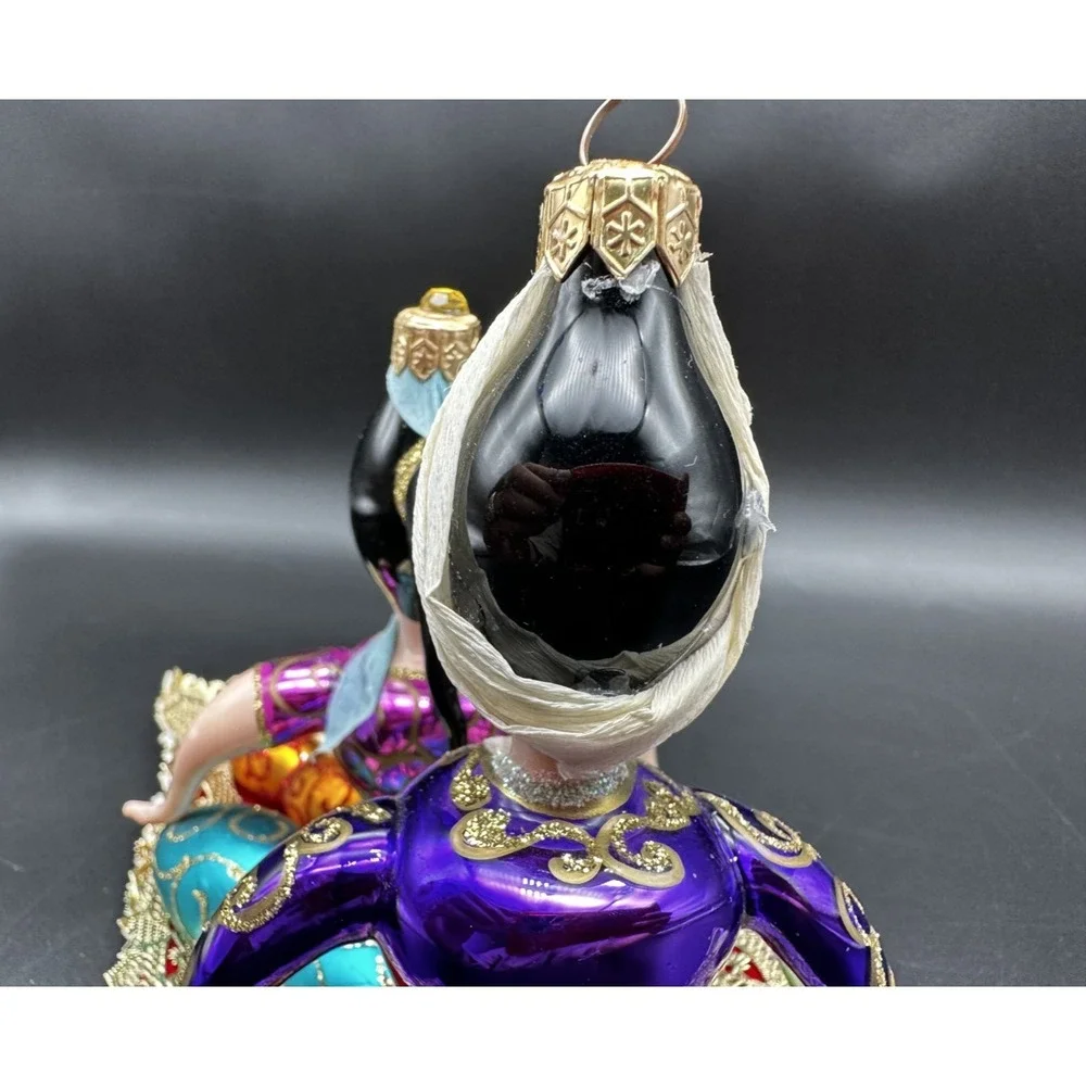 VTG Christopher Radko MAGIC CARPET RIDE 99-428-0 Italian Disney Aladdin ORNAMENT